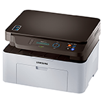 Samsung Xpress M2070FW Wireless Black-and-White All-In-One Laser Printer - Black/Gray